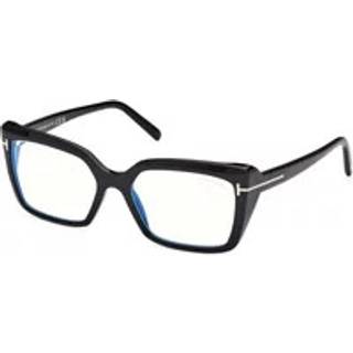 TOM FORD Kvinde FT5991-B 001 Optiske stel Acetat Sort Firkantet Normal