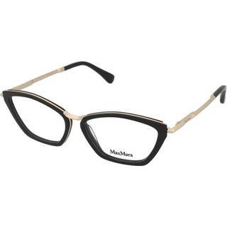 Max Mara Kvinde MM5152 001 Optiske stel Acetat Sort Rund Normal