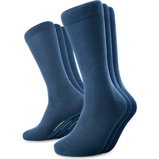 FreeFeel | 3-Pak Himmelblå Bambus Crew Sokker