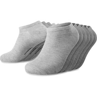 FreeFeel | 6-Pak Lysegrå Bambus Ankelstrømper