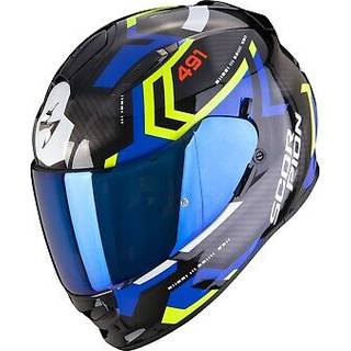 Scorpion Exo-491 Spin Integralhjelm sort S