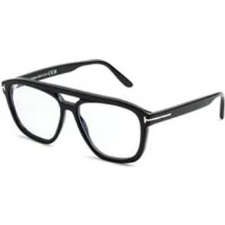 TOM FORD Mand FT6024-B 001 Optiske stel Acetat Sort Firkantet Normal