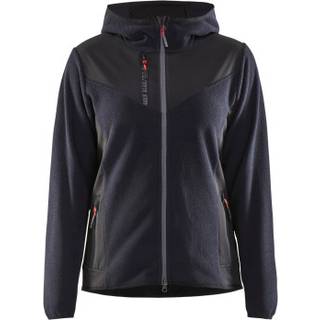 Blåkläder 5941 Dame Strikket Jakke / Dame Strikket Arbejdsjakke - 3XL - Mørk Marineblå/Sort