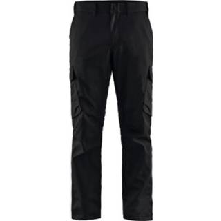 Blåkläder 1444 Industri Buks stretch / Industri Arbejdsbuks stretch - C56 - Sort/Mørk Grå