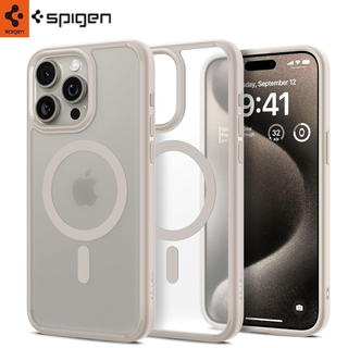 Spigen Ultra Hybrid MagFit (iPhone 15 Pro) - Beige
