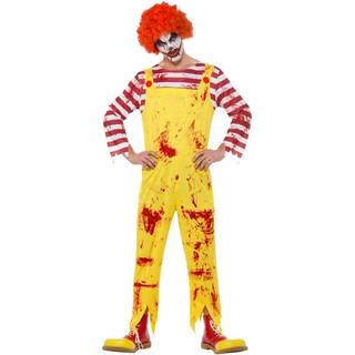 Blutiger Killer Clown Kostüm M