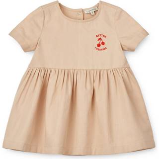 Liewood Livia Baby-kjole Apple Blossom 62 cm  Beige  62 cm  kvinde