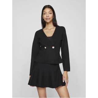 VILA Vizarah Knit Cardigan Black L