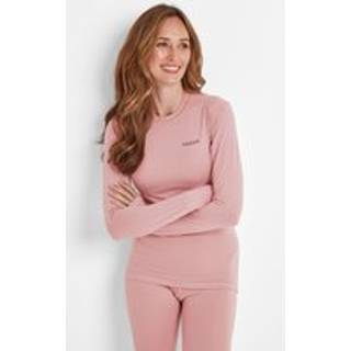 Tog 24 Tog 24 Baby Pink Snowdon Thermal Base Layer Crew Neck Top