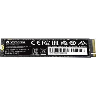 Verbatim Vi5000 PCIe NVMe M.2 SSD 2TB