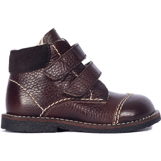 Angulus Begynder velcrosko - DARK BROWN