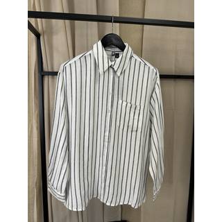 PIECES dame skjorte PCPIA - Bright White Navy blazer - S
