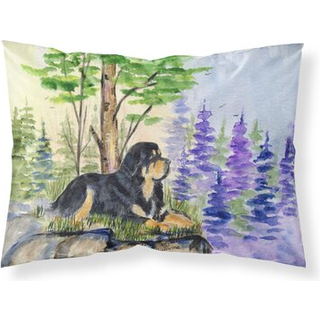 """" Caroline's Treasures SS8007Pillowcase Tibetan Mastiff Moisture Wicking Fabric Standard Pillowcase Large Multicolor """"