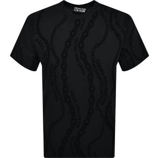 Versace Jeans Couture Chain T Shirt Black