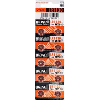 Maxell Alkaline LR1130 batterier - 10 stk.
