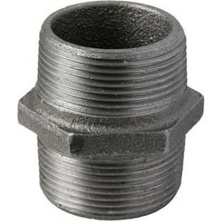 Brystnippel Sort 2X1 1/2 Solar