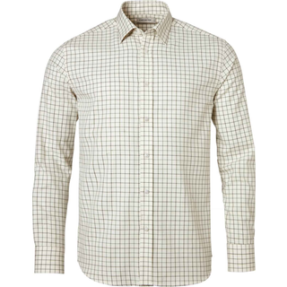 Chevalier Men's Luton Shirt Hunter Green Tattersall, S