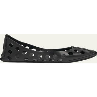 AlaÃ¯a Perfo leather ballet flats - black - EU 38
