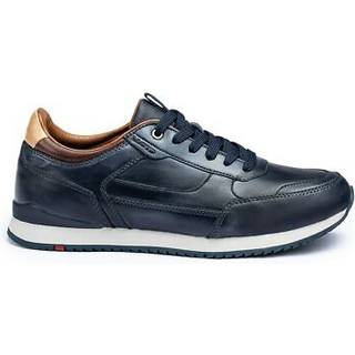 LLOYD Herren Sneaker blau Glattleder