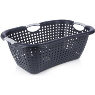 Vaskekurv i plast Sort, 26 liter