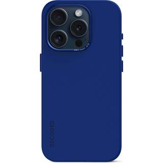 Decoded AntiMicrobial Silicone Back Cover iPhone 15 Pro Max Galactic Blue