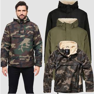 Brandit Windbreaker Anorak - Sherpa foring Oliven - 3XL