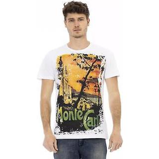 Trussardi Action White Cotton Men T-Shirt