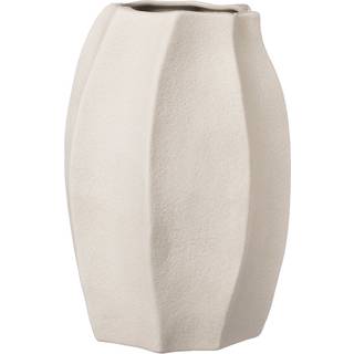 ERNST Ernst vase stentøj Ø15x23 cm Naturhvid