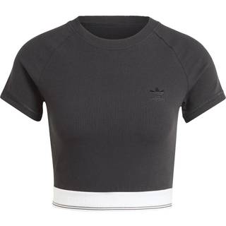 Tape Waistband T-shirt - Black - XL