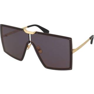 Max Mara Kvinde MM0117 MILLER 30A Solbriller Metal Guld Røg Maske Normal