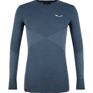 Salewa Zebru Responsive L/S Tee Merino undertøj Herrer størrelse S farve blå