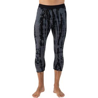 Mons Royale Merino Cascade Flex 3/4 Legging Basislag - lange underbukser - XL - grey tie dye
