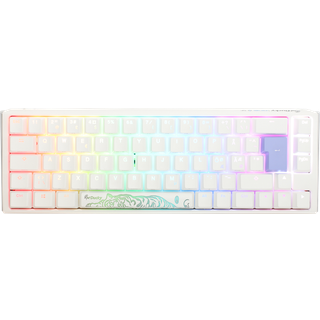 Ducky ONE 3 SF Pure White RGB Hotswap Tastatur [MX Silver]
