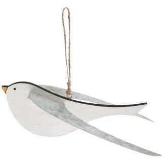 Holzanhänger Möwe mit Flügeln