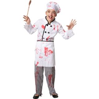 Halloween kok børnekostume pige - 152 (11-12y)