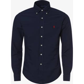 Polo Ralph Lauren Slim Fit Garment Dyed Oxford Shirt Navy