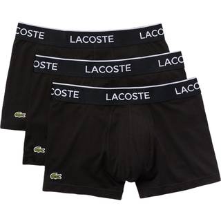 Lacoste 3-pak Underbukser/Boxershorts i Sort til Herre