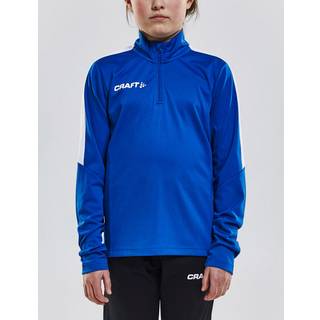 PROGRESS Halfzip LS Tee JR - Blue