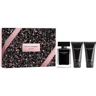 Narciso Rodriguez for Her Gavesæt 50ml EDT + 50ml Body Lotion + 50ml Shower Gel
