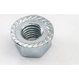 PAJO-BOLTE flangemøtrik m/riller FZB M5 200 stk. DIN 6923-S (6923S052)