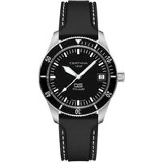 Certina C044.410.17.050.00 Herrenuhr Quarz DS PH100M Schwarz