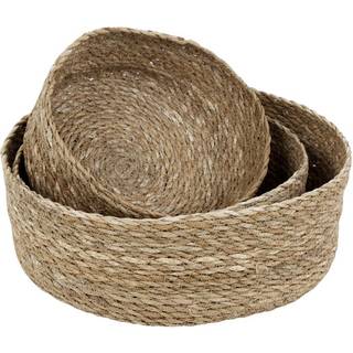 Dixie Emil brødkurv 3 stk natur (beige)
