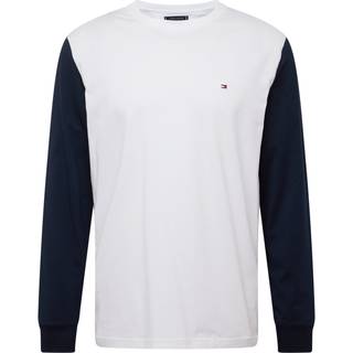 Colour-Blocked Relaxed Long Sleeve T-Shirt