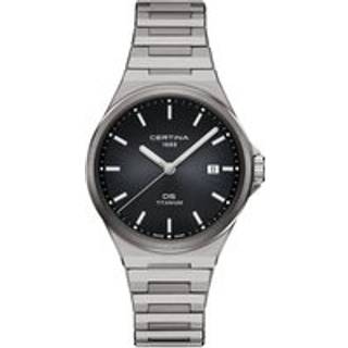 Certina C043.410.44.051.00 Titanuhr in Unisexgröße Quartz DS-7 Schwarz