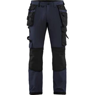 Blåkläder - Håndværkerbukser, Unisex, Mørk Marineblå/Sort - 152216458699