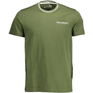 Harmont & Blaine Green Cotton Men T-Shirt