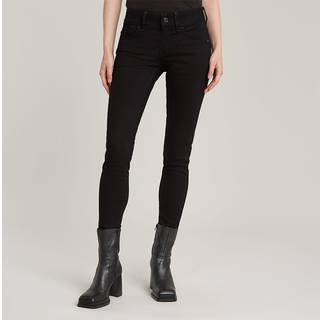 Lynn Mid Skinny Jeans - Black - Women