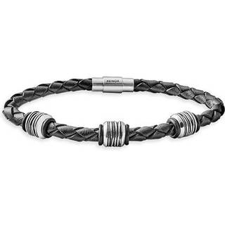 XENOX Lederarmband - X4609 - schwarz