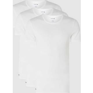 Lacoste 3pak t-shirts i hvid til herre
