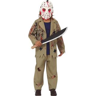 Crystal Lake Killer Kinderkostüm XL / 10-12 Jahre